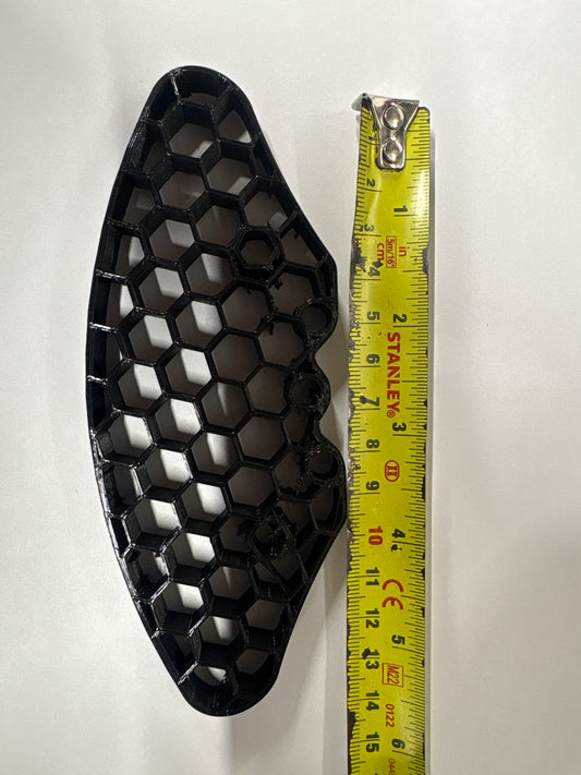 3D printed flexi bumper - Carten / Louise T410 - 1cm Thick x 14.5 Wide x 5.5cm deep (Medium) low profile Touring Car Light Weight