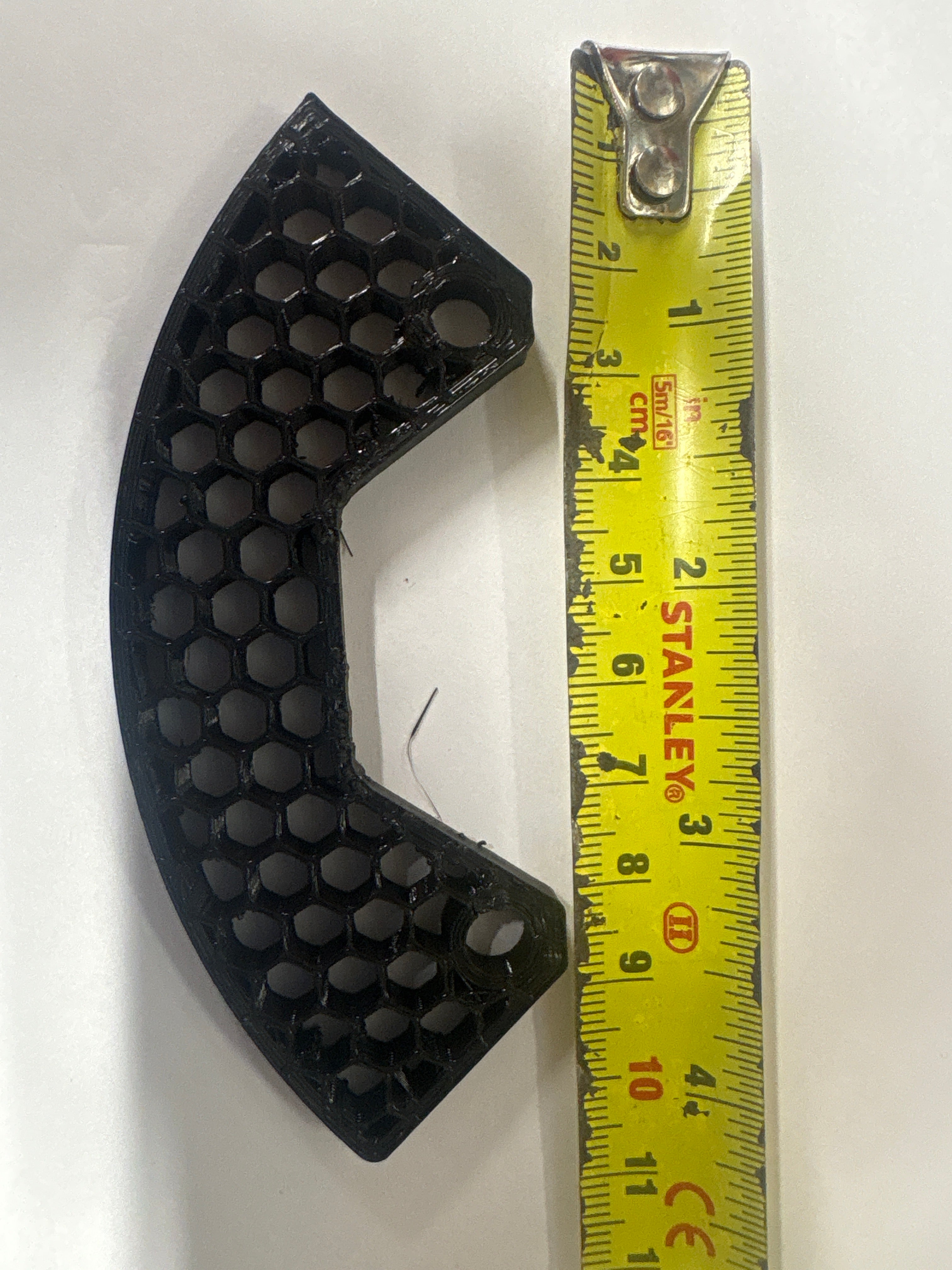 3D printed flexi bumper - Atom GT12 - 0.5cm Thick x 10cm Wide x 4cm Deep
