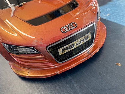 Used - Tamiya TT01E Audi R8 1/10 RC Car - with ESC, Motor, Bearings, Alloy Prop, Digital Servo (needs Radio, Battery & Charger)