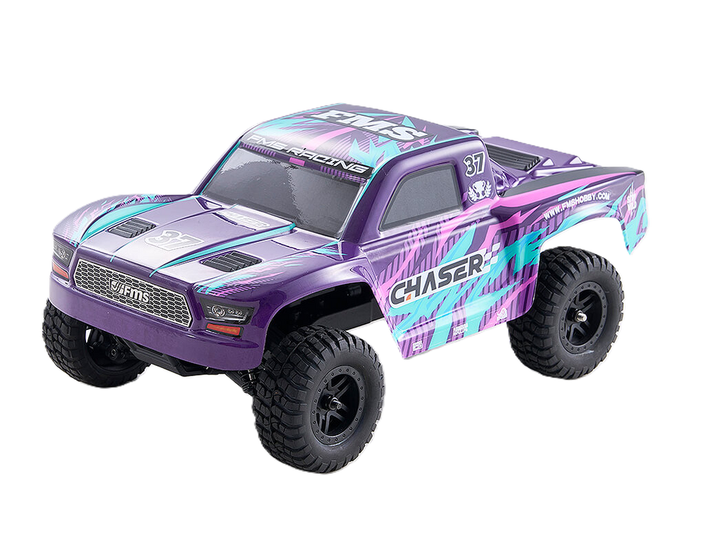 FMS - (CLEARANCE) FSC24 1/24TH CHASER TRUCK RTR - PURPLE