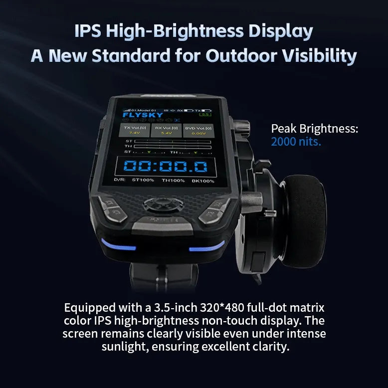 Flysky / Absima - 11CH Radio "FS-G11P" 2.4GHz includes Receiver - Pro Wheel Radio like Noble - FS-G11P (UK WARRANTED MODEL - NOT GREY IMPORT) Batteries not included
