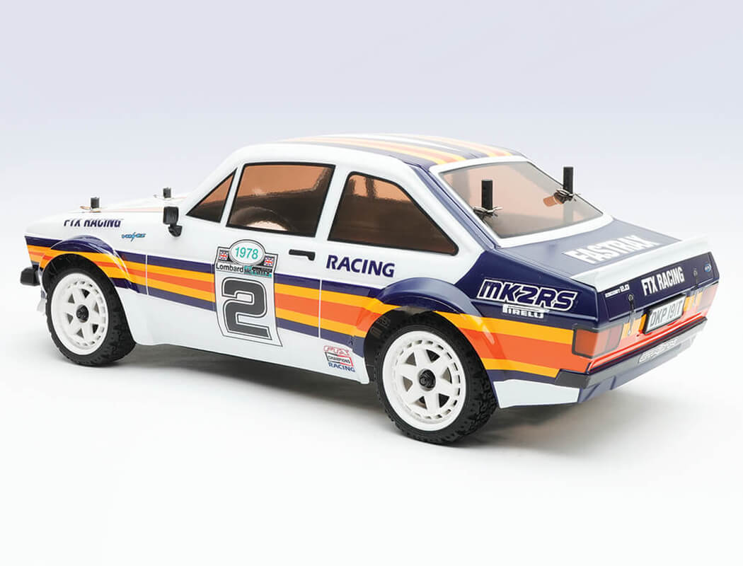 FTX - MK2RS 1/10 BRUSHLESS 4WD RALLY CAR RTR - WHITE - FTX5470W (Need Battery & Charger)