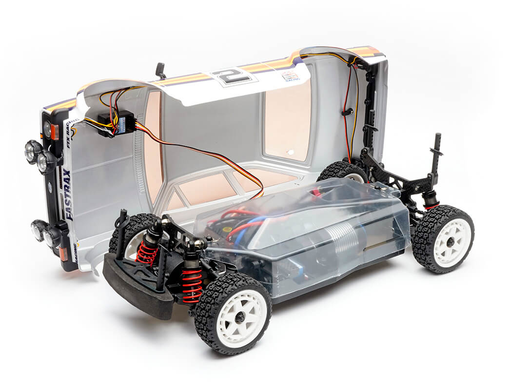 FTX - MK2RS 1/10 BRUSHLESS 4WD RALLY CAR RTR - WHITE - FTX5470W (Need Battery & Charger)