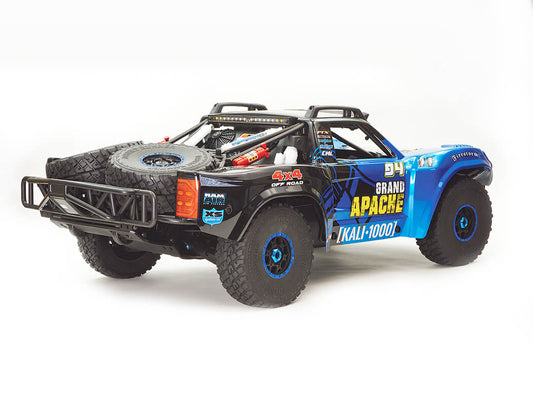 FTX - GRAND APACHE 1/7 BRUSHLESS 8S TROPHY TRUCK - BLUE (RTR Just add Battery & Charger) FTX5489B