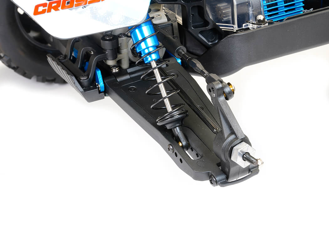 FTX - CROSSBOW 1/10 BRUSHLESS TRUGGY TRUCK RTR - BLUE - INC's LIPO BATTERY, CHARGER & RADIO