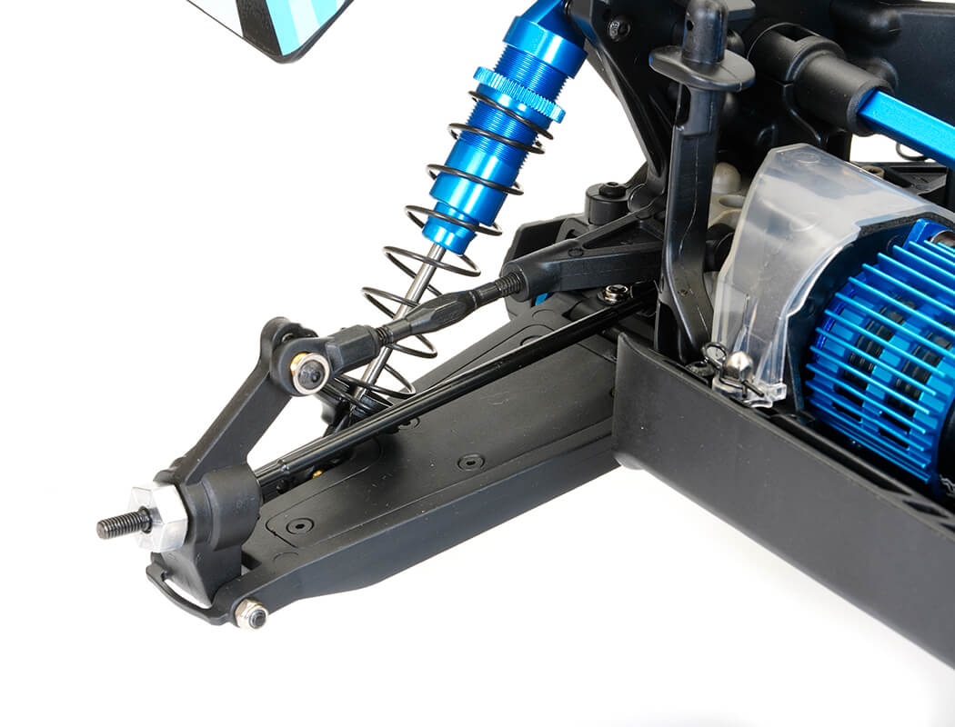 FTX - CROSSBOW 1/10 BRUSHLESS TRUGGY TRUCK RTR - BLUE - INC's LIPO BATTERY, CHARGER & RADIO