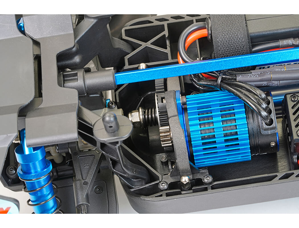 FTX - CROSSBOW 1/10 BRUSHLESS TRUGGY TRUCK RTR - BLUE - INC's LIPO BATTERY, CHARGER & RADIO