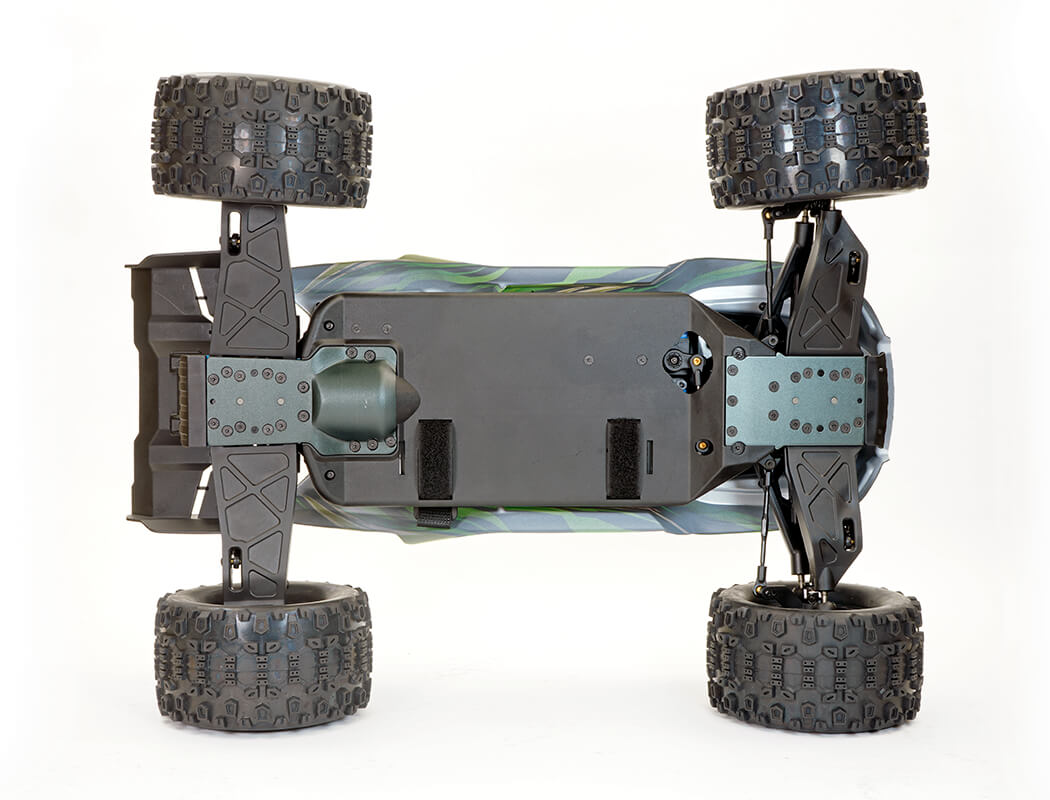 FTX - CROSSBOW 1/10 BRUSHLESS TRUGGY TRUCK RTR - BLUE - INC's LIPO BATTERY, CHARGER & RADIO