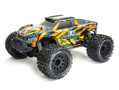 FTX - RAMRAIDER 1/10 (BRUSHED + Lipo) RC MONSTER TRUCK RTR - ORANGE/BLUE - FTX5499OB
