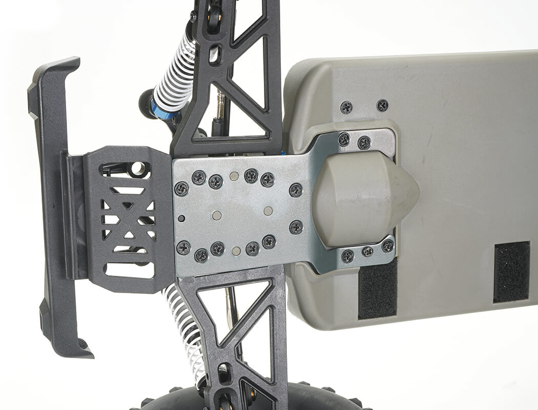 FTX - RAMRAIDER 1/10 (BRUSHED + Lipo) RC MONSTER TRUCK RTR - ORANGE/BLUE - FTX5499OB