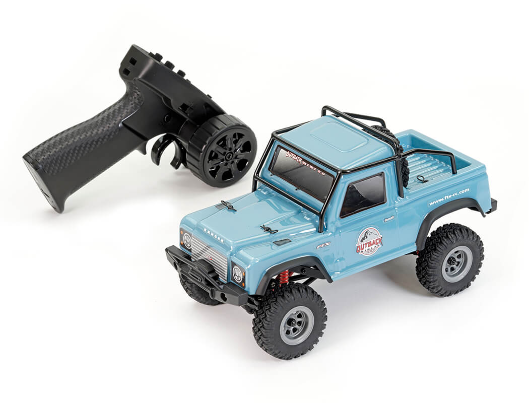 FTX - OUTBACK MINI (1:24TH SCALE) 2.0 RANGER - READY-TO-RUN - LIGHT BLUE - FTX5507LB