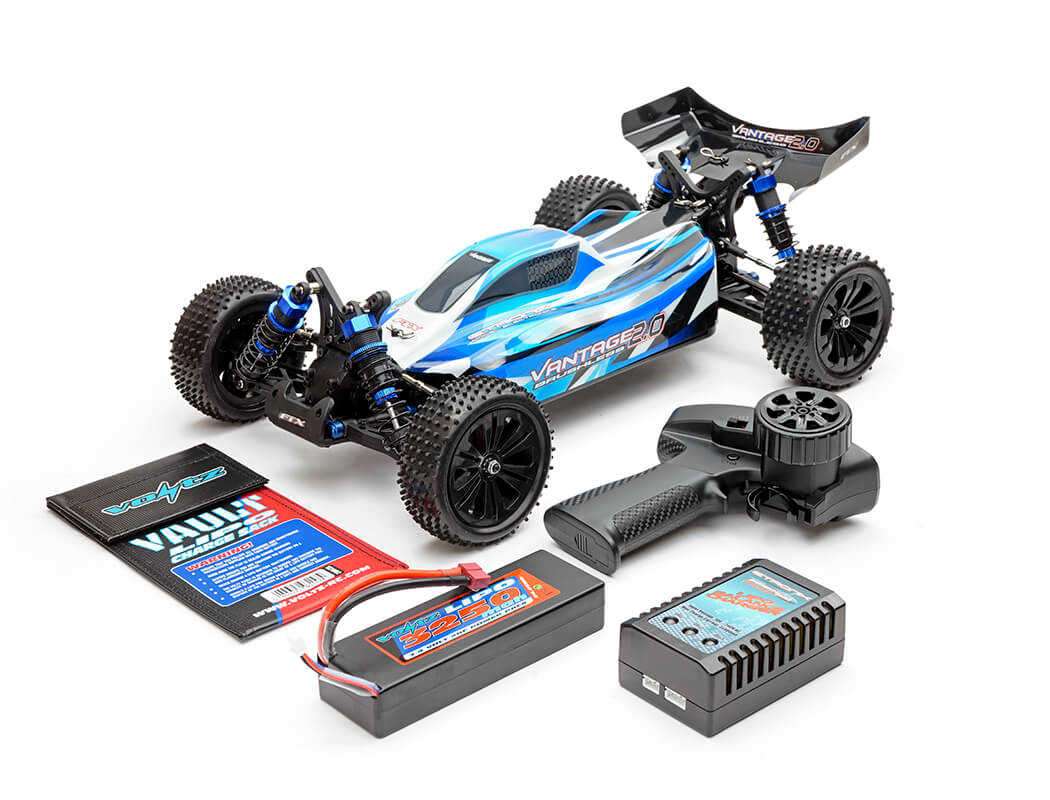 FTX - VANTAGE 2.0 1/10 (BRUSHLESS+Lipo) BUGGY 4WD RTR WITH LIPO BATTERY & CHARGER - FTX5561B (Includes all electrics)