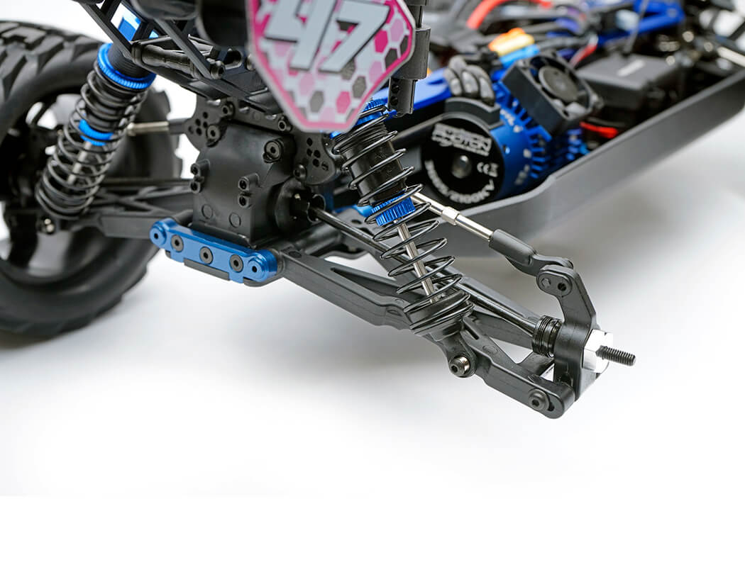 FTX - KHAOS 1/10 RC BRUSHLESS 4WD TRUGGY RTR (WITH 3S LIPO AND CHARGER) - BLUE - FTX5564B