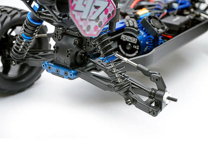 FTX - KHAOS 1/10 RC BRUSHLESS 4WD TRUGGY RTR (WITH 3S LIPO AND CHARGER) - BLUE - FTX5564B