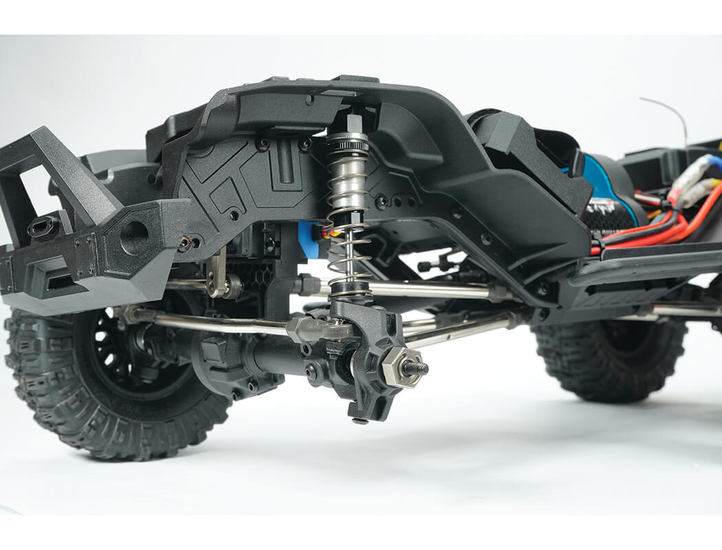 FTX - 1/10 RC Rock Crawler 2-speed 4WD OUTBACK FURY 3.0 4X4 RTR - TRAIL CRAWLER - BLUE - FTX5578V3BL