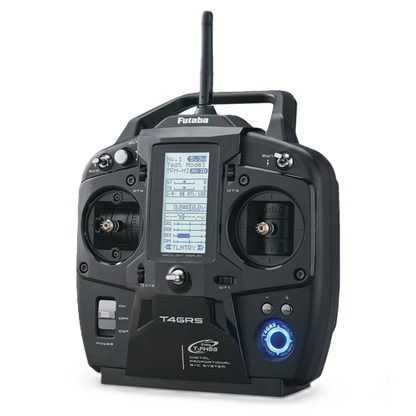 Futaba - T4GRS 4-Channel Surface Vehicle 2.4ghz Radio with R304SB Receiver - FUT05003095-3