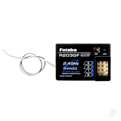 Futaba - T3PV 3-Channel 2.4ghz Surface Wheel Radio with R203GF Receiver - FUT05003108-3