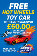 Promotional Item Free Random Hotwheels Car - MUST ADD TO CART! and spend £50 or more and get for Free at Checkout!