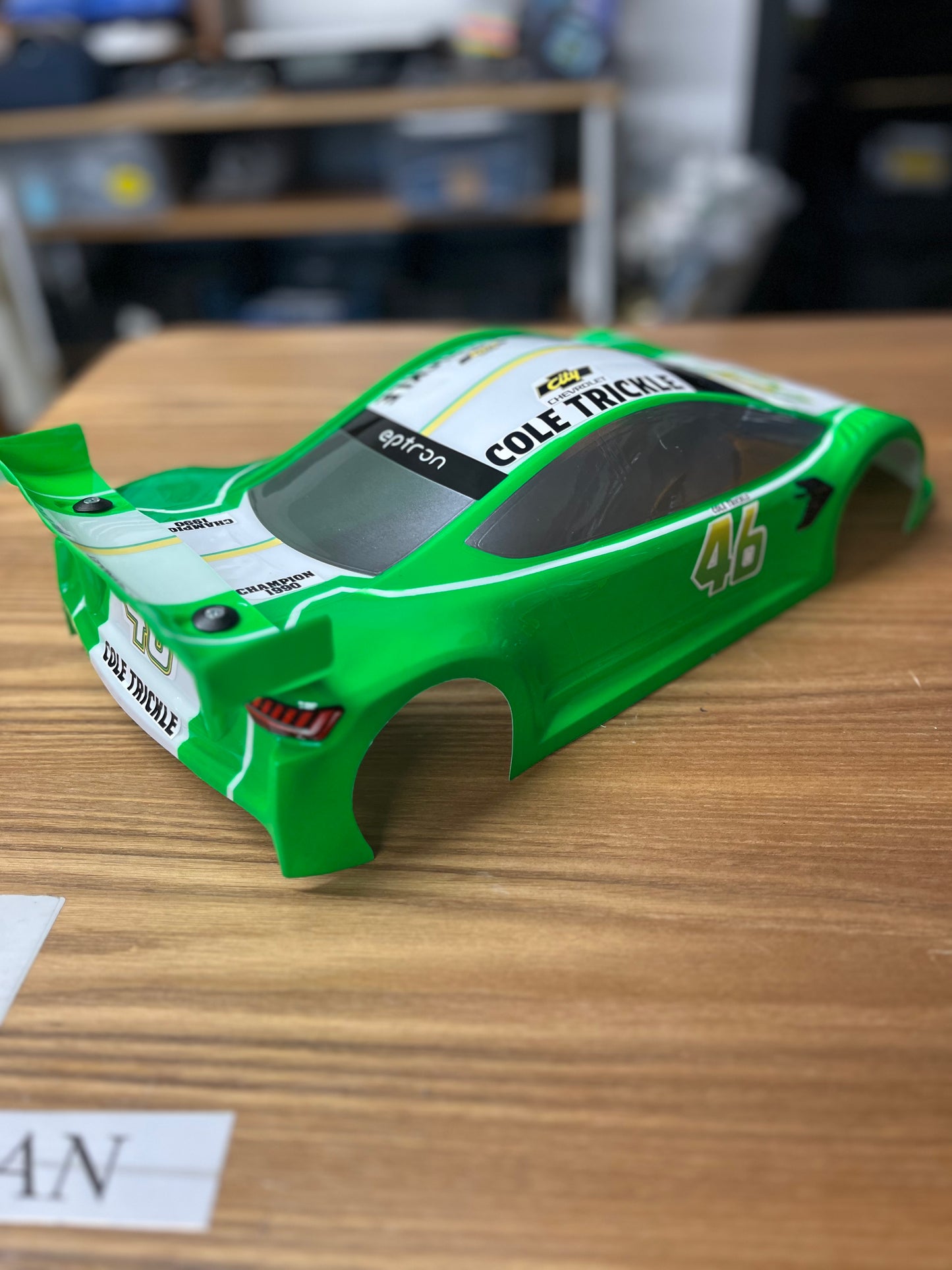 Bitty Design Eptron - 1/10 190mm Body Shell - Cole Trickle Days of Thunder Style
