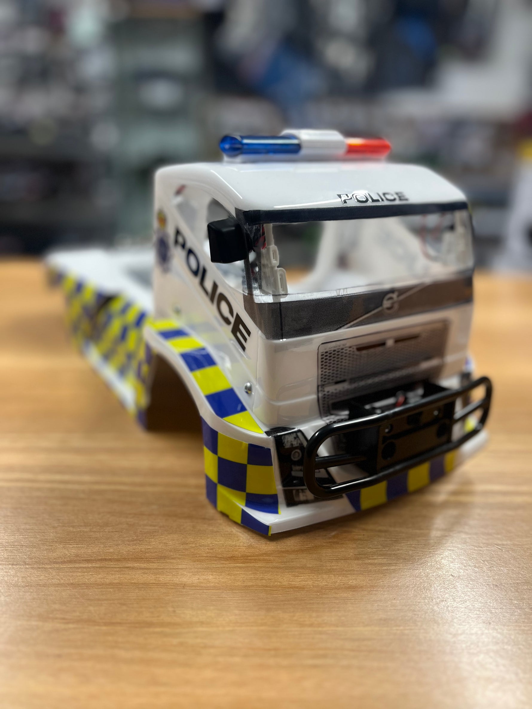 RC Car, Truck Stickers 1/10 Decals - Model Police Livery - Super High Quality A4 Sheet