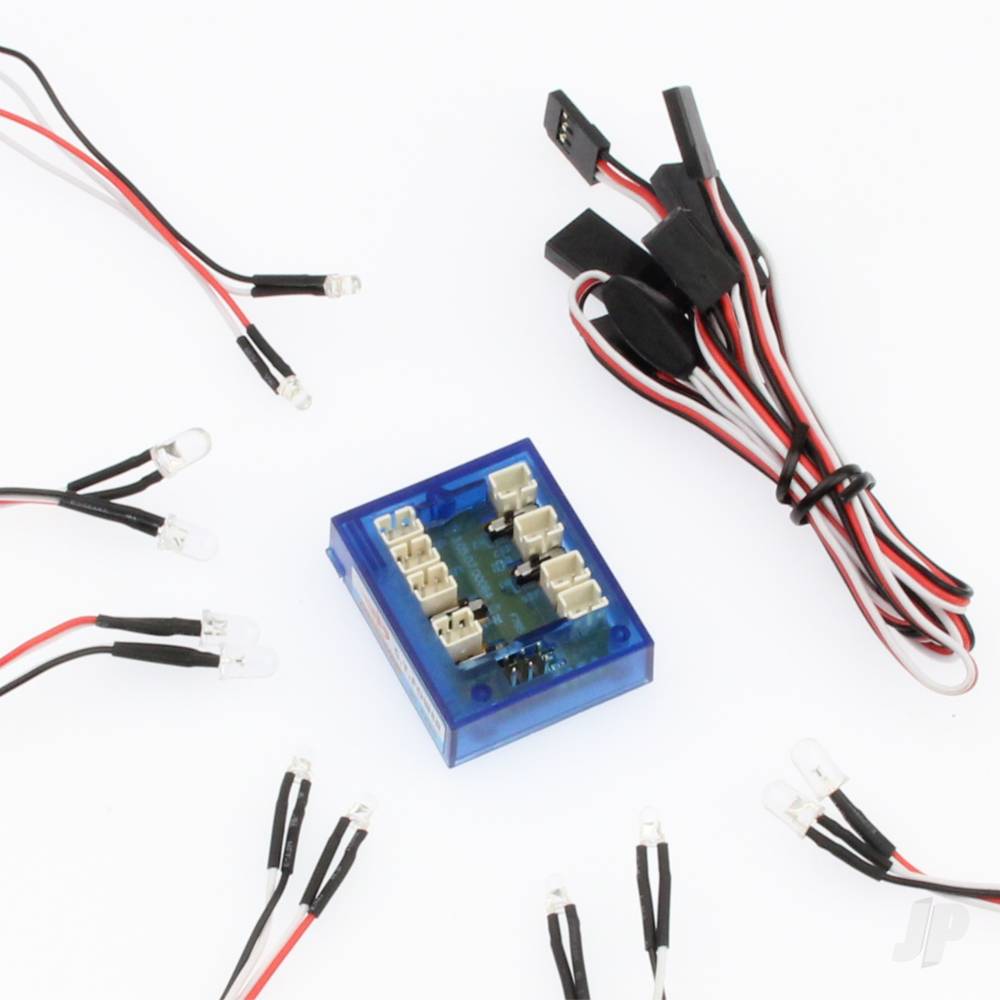 GT Power - LED Simulation Lights With RC Input (Indicators, Brake Lights, Front & Rear Lights)