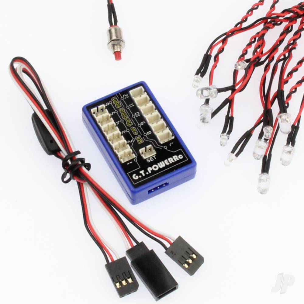 GT Power - LED Simulation Flashing Car LED Lights With (NO RC Input - Intendant) GTP0027