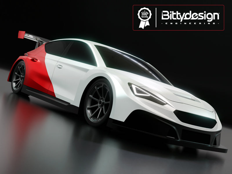 Bittydesign - HIBERYA M-chassis Body Shell 210mm to 225mm Wheelbase - BD-210225-HBY