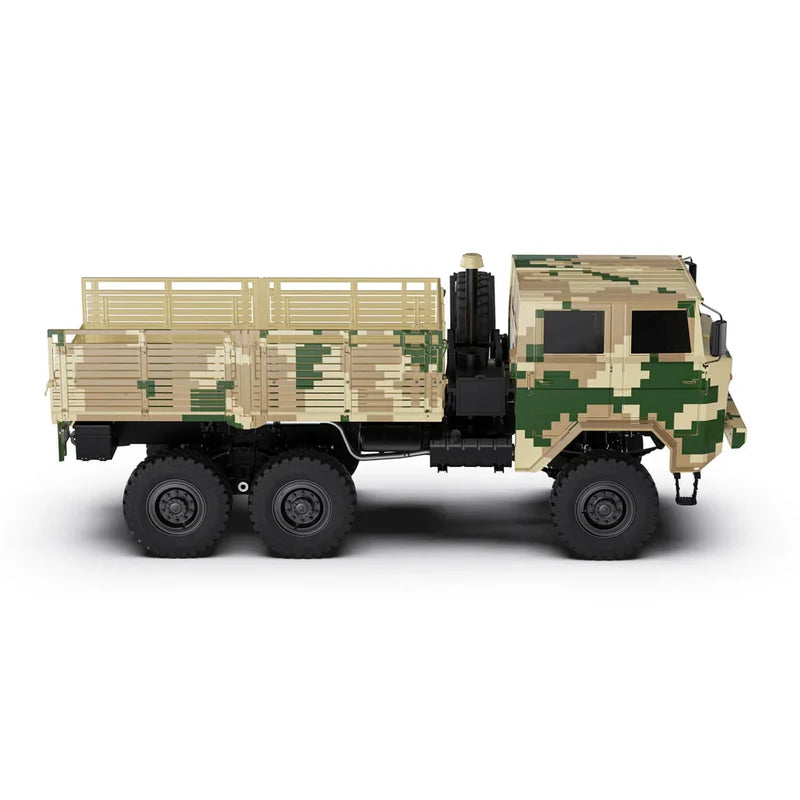 Rlaarlo - HongYan HY6 6x6 Brushless Military RC 1/10 Rock Crawler Truck - Desert Edition - HY6-D-BS-Desert