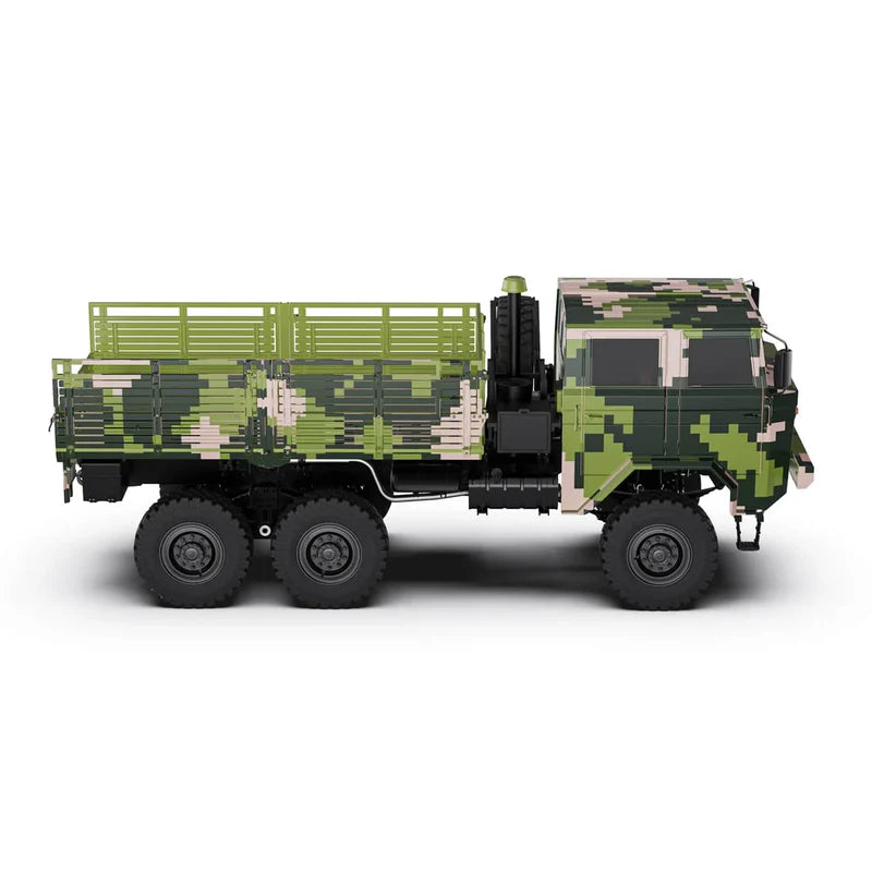 Rlaarlo - HongYan HY6 6x6 Brushless Military RC 1/10 Rock Crawler Truck - Jungle Edition - HY6-D-BS-Jungle