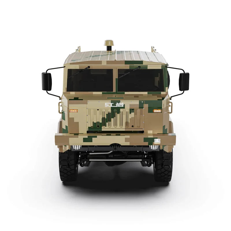 Rlaarlo - HongYan HY6 6x6 Brushless Military RC 1/10 Rock Crawler Truck - Desert Edition - HY6-D-BS-Desert