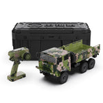 Rlaarlo - HongYan HY6 6x6 Brushless Military RC 1/10 Rock Crawler Truck - Jungle Edition - HY6-D-BS-Jungle
