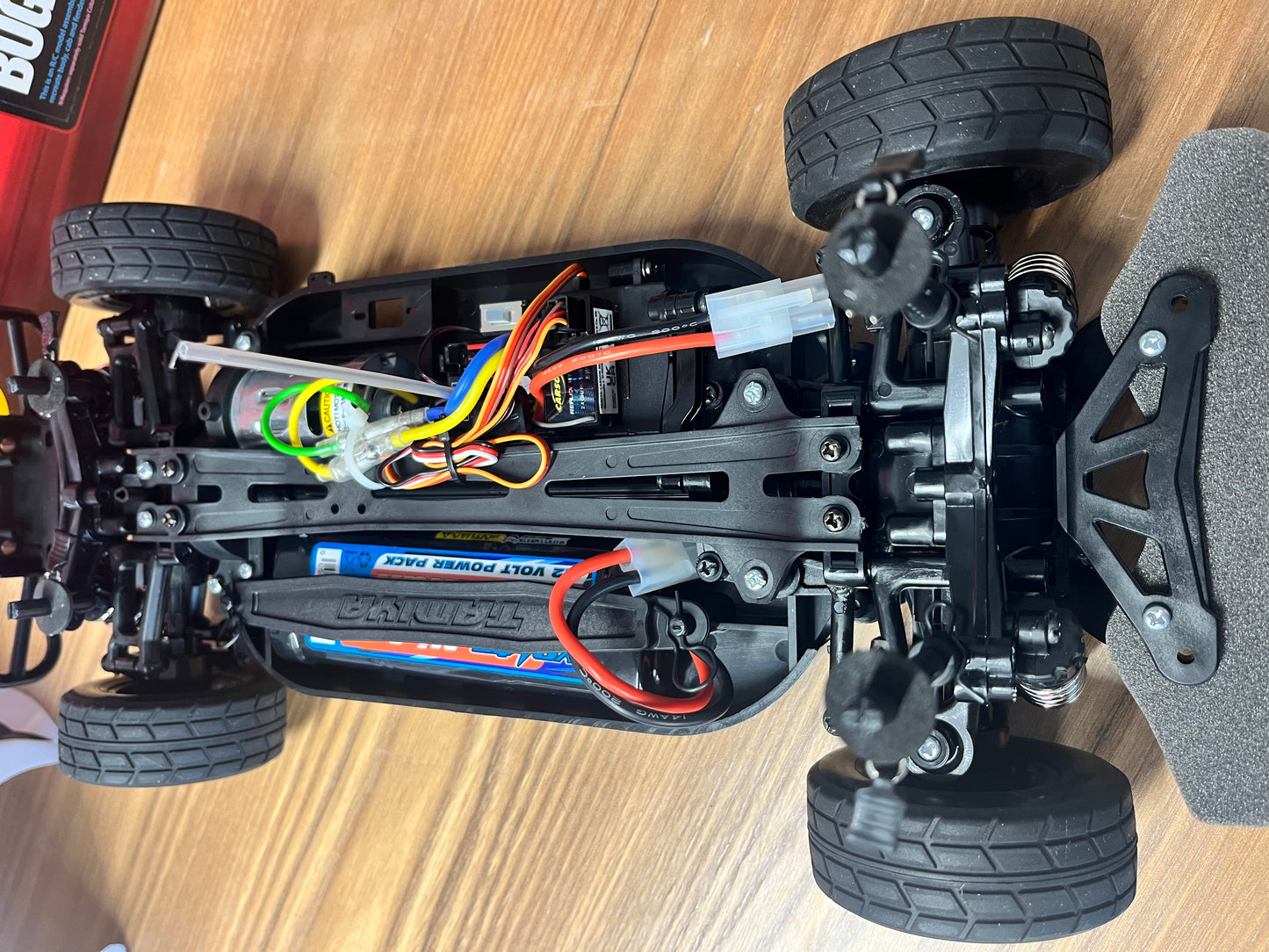 Built TAMIYA 58661 - BUGGYRA FAT FOX RTR - RC EURO TRUCK 1/14 TT01E (Battery, Charger, Bearings & Radio Included)