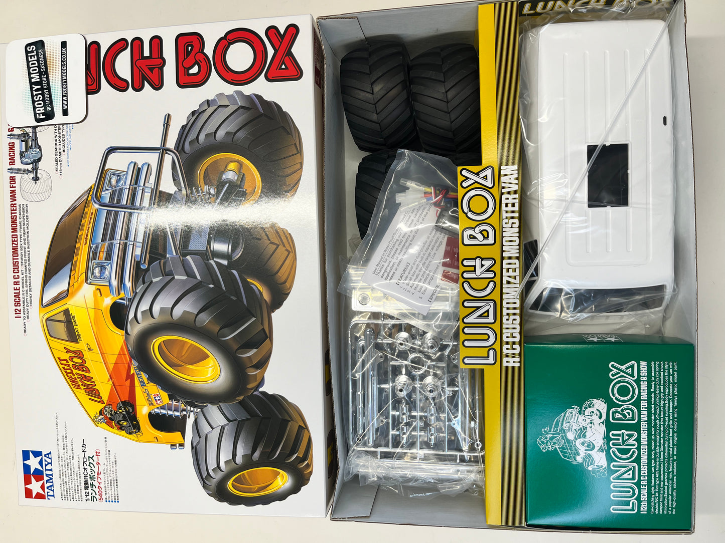 TAMIYA 58347 - Radio Controlled RC LUNCH BOX KIT - 1/10 2WD TRUCK - INC's ESC & MOTOR)