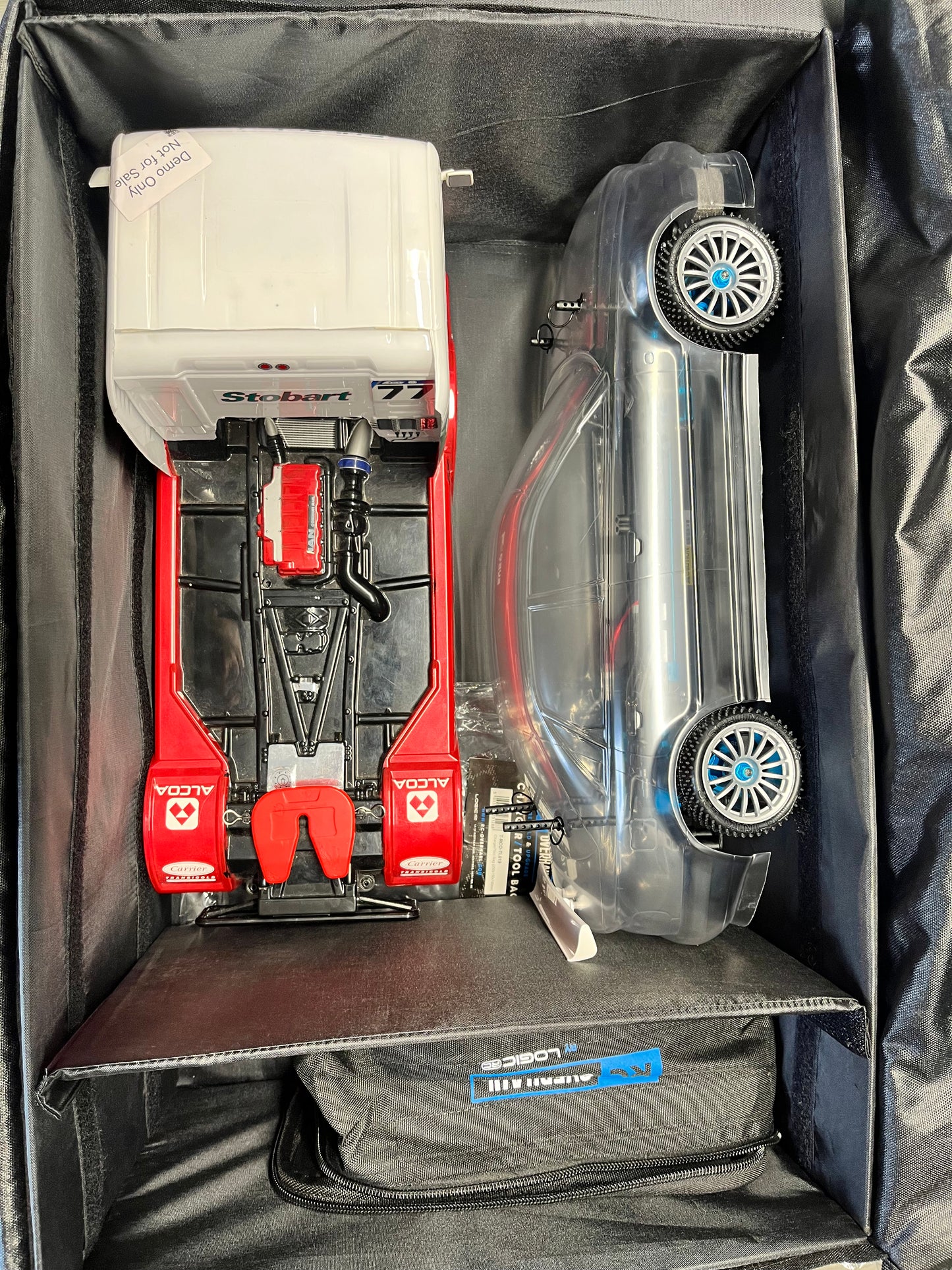RC OVERHAUL -  RC CAR/BUGGY/TRUCK HAULER & CHARGER/TOOL/RADIO BAG COMBO - T-RCO-TL020