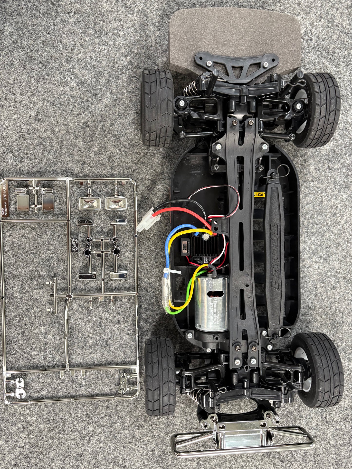 TAMIYA - Pre-Made Man RedBull Euro Race Truck - RC 4WD 1/10 TT01E (WITH ESC & MOTOR Only)