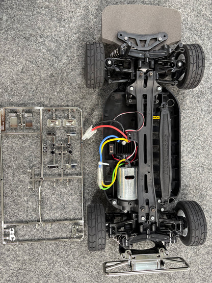TAMIYA - Pre-Made Man RedBull Euro Race Truck - RC 4WD 1/10 TT01E (WITH ESC & MOTOR Only)