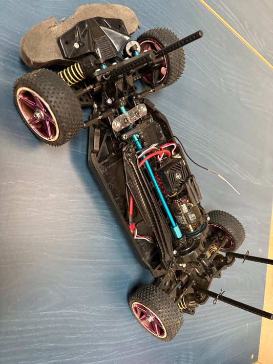 USED - TAMIYA - TT02 TYPE S Car, with 21.5T brushless motor, Hobbywing ESC, Reflex Pro Radio Set - just needs battery, charger and steering servo