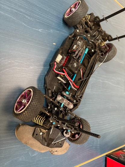 USED - TAMIYA - TT02 TYPE S Car, with 21.5T brushless motor, Hobbywing ESC, Reflex Pro Radio Set - just needs battery, charger and steering servo