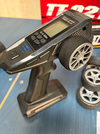 USED - TAMIYA - TT02 TYPE S Car, with 21.5T brushless motor, Hobbywing ESC, Reflex Pro Radio Set - just needs battery, charger and steering servo