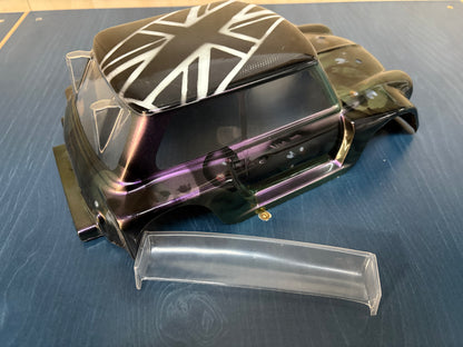 KAMTEC GT12 MINI Racer Pre-Painted in Two-Tone 757 MONSTER Body (fits Mini Racer/Mini Assassin/Batt Cave JOK3R)