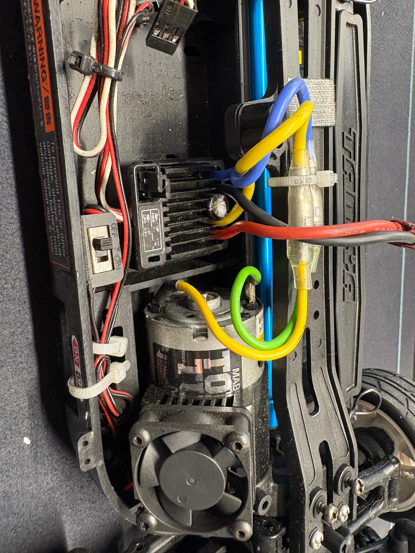 Used - Tamiya TT01E Two-tone Buggra Euro Truck - Just add radio, servo, battery and charger to complete