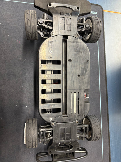 Used - Tamiya TT01E Two-tone Buggra Euro Truck - Just add radio, servo, battery and charger to complete