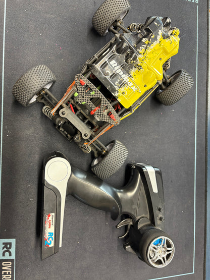 Used - 1/16th RC Truck - Ready to run, needs new 7.2v micro battery & Charger (Branded Ripmax Coyote)