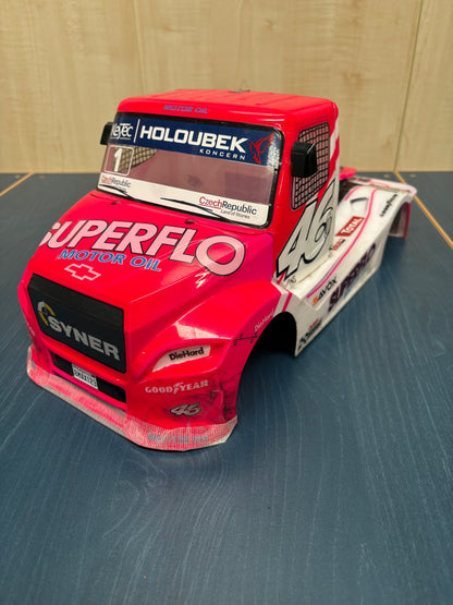 Used - Tamiya Fat Fox Buggyra Body - good condition in Flur Pink