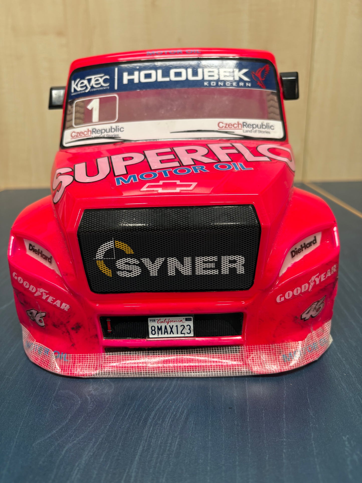 Used - Tamiya Fat Fox Buggyra Body - good condition in Flur Pink