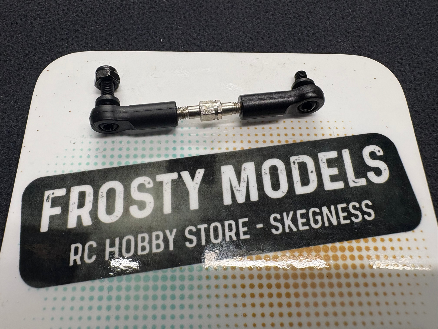 Tamiya - TT01E EURO TRUCK RACING ADJUSTABLE SERVO LINKAGE SET (Tie Rod, Links and Joints complete)