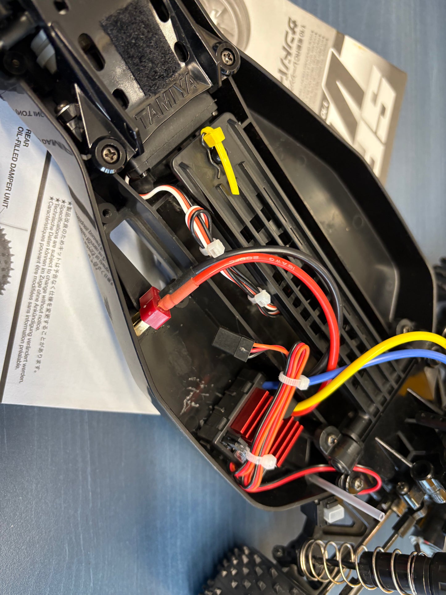 Tamiya - Used Sand Viper 2WD 1/10 Buggy (includes Metal Geared Servo, Bearings, motor and ESC) (needs radio, battery and charger)