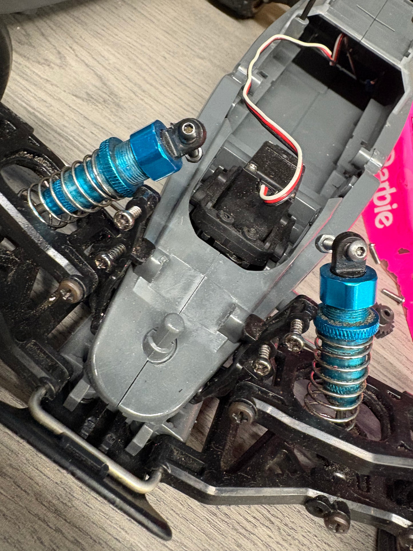 Spares or Repairs - Tamiya DT03 2WD Buggy with spares - no electrics (needs new front shock tower to fix)