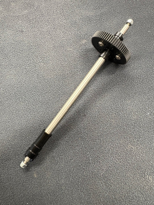 Schumacher - Alloy Solid Spline Axle Set & 70T 48DP Pinion/ Supastox / Kamtec Mini Racer / Atom