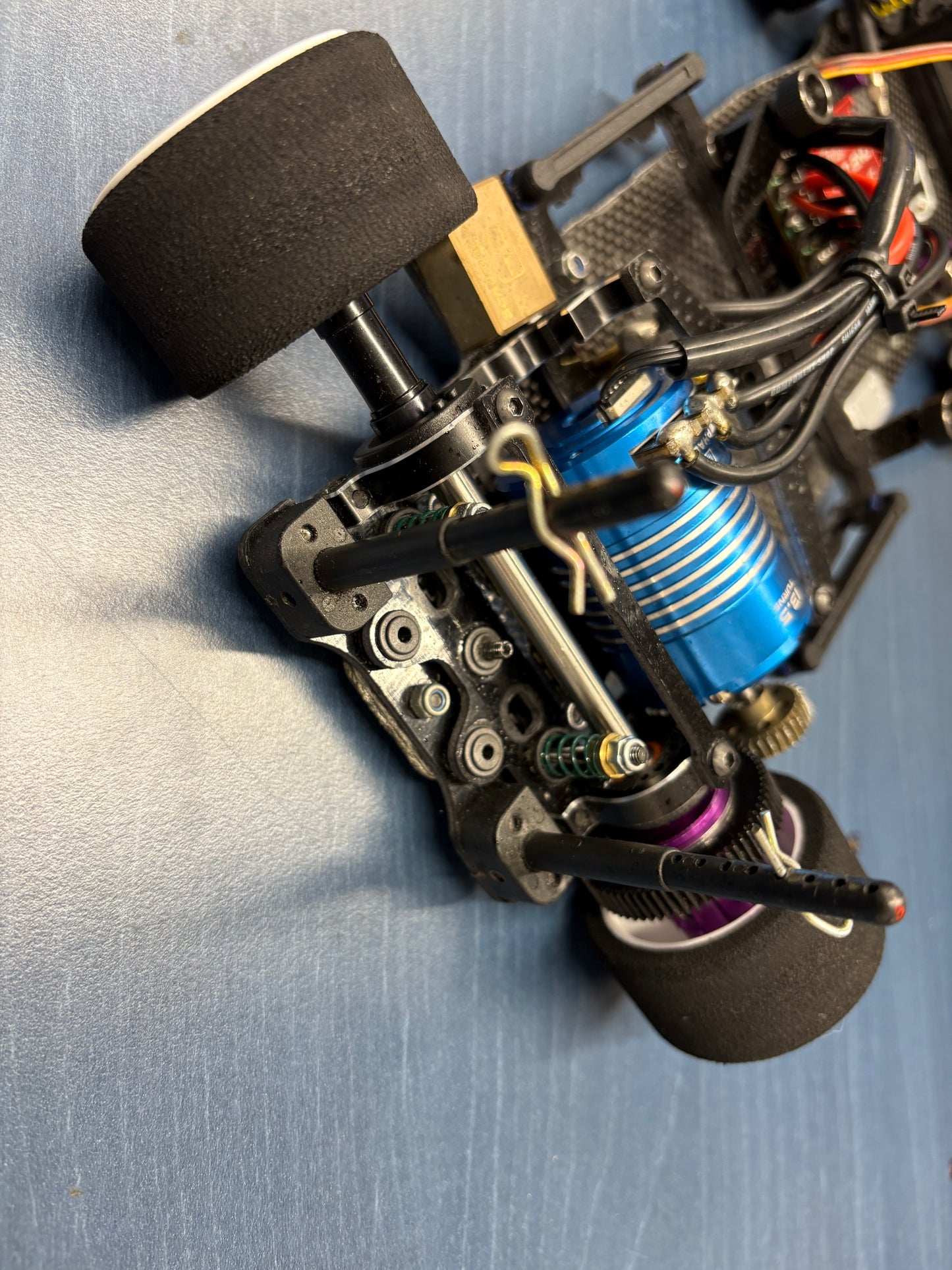 Schumacher Supastox (GT) GT12 1/12 RC Car - fully refurbished (13.5T Brushless system, New tyres - just add an 1S Lipo, radio, 1/12th servo and charger, body to complete)